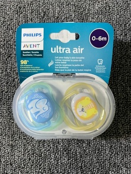Smoczek Philips Avent symetryczny silikon 0 +