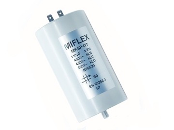 Kondensator 110uF +/- 5% MIFLEX MKSP-I17 Silnikowy