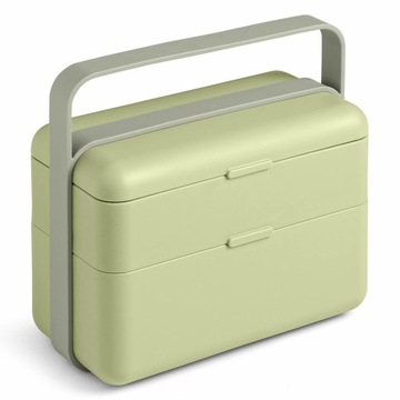 Lunchbox wysoki BAULETTO jasna leśna zieleń BLIM PLUS