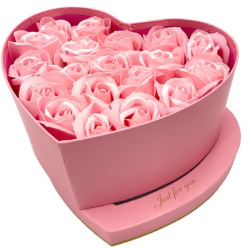 АРОМАТНЫЕ РОЗЫ МЫЛЬНЫЕ ЦВЕТЫ ЦВЕТОЧНАЯ КОРОБКА ПОДАРОК ​​НА ЖЕНСКИЙ ДЕНЬ БУКЕТ