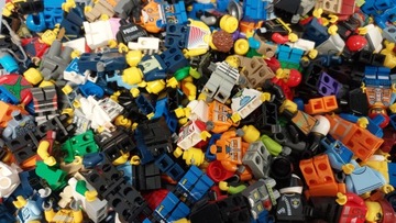 Lego Minifigurki, Figurki + akcesoria zestaw 3szt