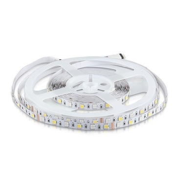 Taśma LED 12V RGBW 6500K 8W IP20 5m SMD5050