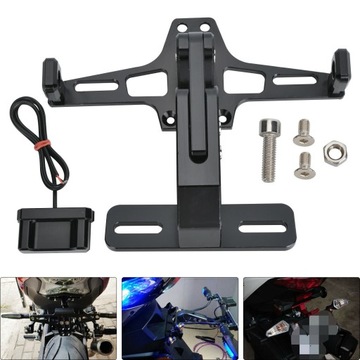 КРЕПЛЕНИЕ НОМЕРНОГО ЗНАКА НА МОТОЦИКЛЕ -