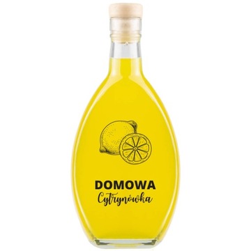 Butelka ELIPSA 500ml z nadrukiem DOMOWA CYTRYNÓWKA