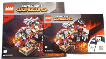 LEGO INSTRUKCJA MINECRAFT 21163 Bitwa o kamień