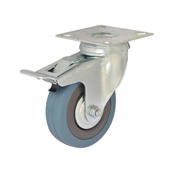 Zestaw jezdny,kółko obrotowe z hamulcem 75mm, 50KG