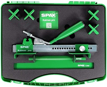 Spax Kaiman Pro Zestaw Dociągarka do deski tarasowej Walizka
