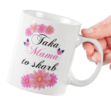 KUBEK NA DZIEŃ MAMY MATKI PREZENT UPOMINEK URODZINY MARKOWY WZORY JAKOŚĆ