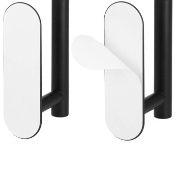 ДЕРЖАТЕЛЬ ДЛЯ ПОЛОТЕНЦА БУМАГИ ВЕШАЛКА ПОДСТАВКА МАТОВАЯ ЧЕРНАЯ СТАЛЬ МЕТАЛЛ LOFT