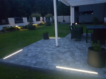 BRUK Line lampa LED 100cm IP68 do kostki brukowej