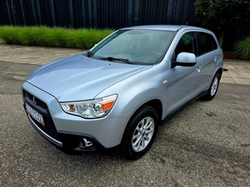 Mitsubishi ASX I SUV 1.6 MIVEC 117KM 2013 Mitsubishi ASX bezwypadkowy serwisowany w ASO