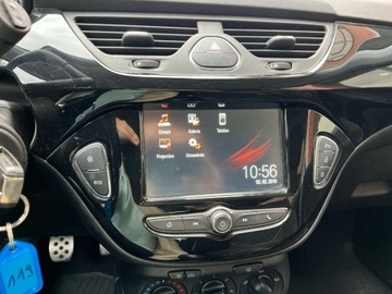 Opel Corsa E Hatchback 3d 1.4 Turbo 100KM 2018 Opel Corsa 1.4 benzyna 100 KM 6 biegow czarny dach zadbany mozliwa zamia, zdjęcie 10