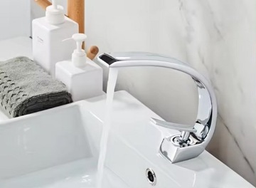 ВАННАЯ РАКОВИНА ФИТИНГОМ СТОЛЕШНИЦА ОВАЛЬНАЯ ВЫСОКИЙ ЛОФТ ХРОМ