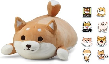 MASKOTKA SHIBA INU PIES PLUSZ - 35CM NAKLEJKA