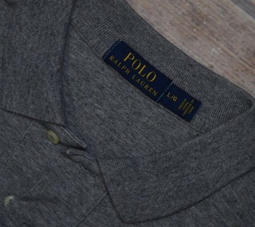 144 POLO RALPH LAUREN MĘSKI LONGSLEEVE POLO L