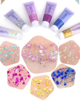 Блестящие тени для век Merman Scale Body Lip Glitter Stage Makeup
