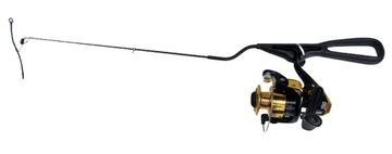 ZESTAW PODLODOWY 1 X WEDKA 1 X KOŁO KIWOK