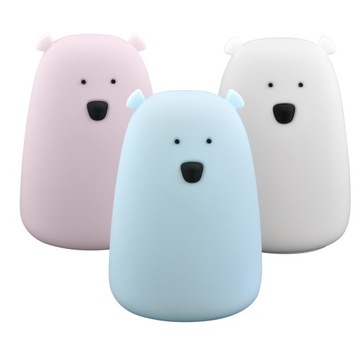 Детский ночник Led RGB Teddy Bear, аккумулятор от USB