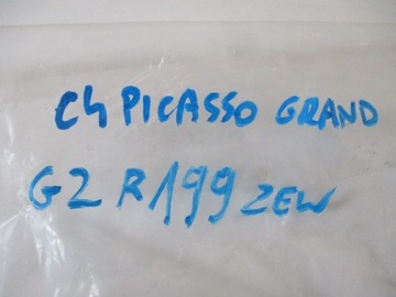 C4 PICASSO GRAND КРЫШКА РЕМНЯ ЗАДНЯЯ НОВАЯ 9654146677