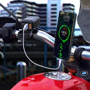 МОТОЦИКЛ USB зарядное устройство QC3.0 Быстрая зарядка