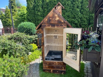 Электрическая коптильня TOKO WOODEN 600л