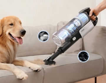 Levoit LVAC-200 беспроводной пылесос 2в1 вертикальный эффективный + АКСЕССУАРЫ