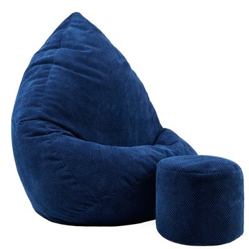 МЕГА СУМКА ИЗ ПУФА SAKO 110x140 ВЕЛОР ТОЧКА | СИДЕНЬЕ ДИЗАЙН ЛОФТ/СКАНДИ