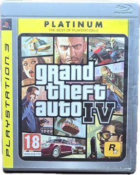 Gra GTA Grand Theft Auto 4 IV Ps3