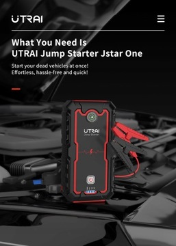 Портативный блок питания UTRAI 2000A с функцией аварийного запуска