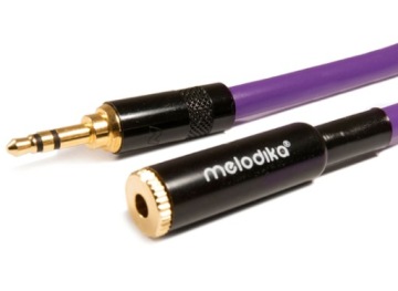MELODIKA MDPMJ15 PURPLE RAIN УДЛИНИТЕЛЬНЫЙ КАБЕЛЬ МИНИ-ДЖЕК 3,5 мм СТЕРЕО 1,5 м