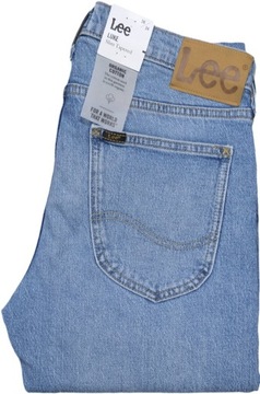 LEE LUKE spodnie jeansowe rurki slim tapered W28 L32