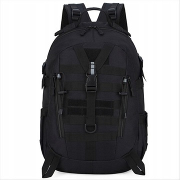 ХОРОШИЙ ВОЕННО-ТАТИЧЕСКИЙ РЮКЗАК 35 Л, ЧЕРНЫЙ