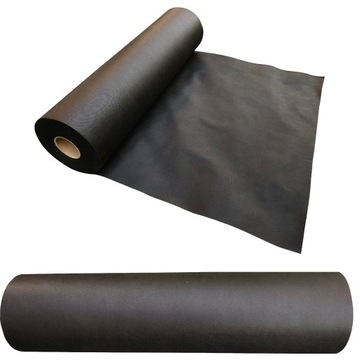 WŁÓKNINA CZARNA NA CHWASTY 1,6x100m 50g UV POLSKA w Rolce UV Agrowłoknina