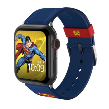 DC Comics -Pasek MobyFOX do Apple 22mm (niebieski)