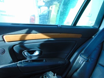 KŮŽE SEDADLA SEDADLO KOMPLET ČERNÁ RENAULT LAGUNA III KOMBI