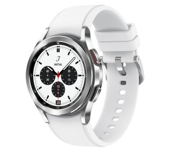 Умные часы Samsung Galaxy Watch4 Classic серебристого цвета