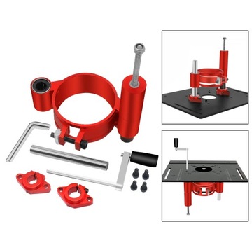 Podnośnik do routera do obróbki drewna