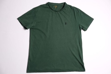 POLO RALPH LAUREN__T-SHIRT KOSZULKA GREEN LOGO__L