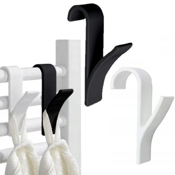 2x HACZYK WIESZAK NA GRZEJNIK KALORYFER ŁAZIENKOWY