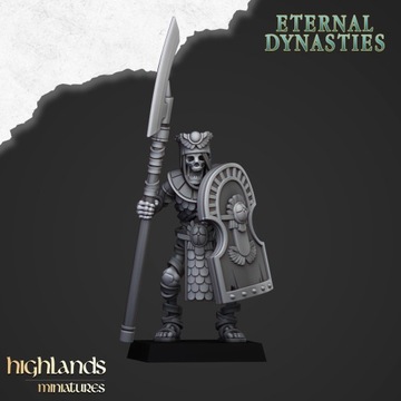 Ancient Guard with Halberd #7 Highlands Miniatures