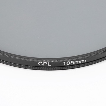 Легкий фильтр для объектива CPL 105 мм из оптического стекла