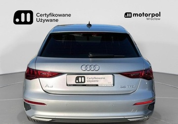 Audi A3 8Y Sportback 1.5 35 TFSI 150KM 2022 Audi A3 Sportback Advanced, ACC, Podgrzewane fotele, Swiatla na zla pogode, zdjęcie 10