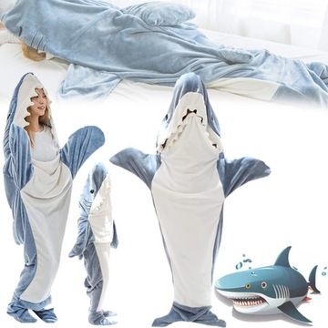 Bluza z kapturem Shark dla dorosłych dzieci 210cm