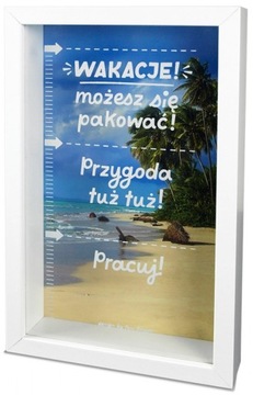 SKARBONKA NA WAKACJE PODRÓŻE OSZCZĘDZANIE Z MIARKĄ PIENIĄDZE NA WYCIECZKĘ