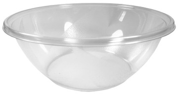 Miska sałatkowa PET 1000ml transparentna z pokrywką 50 szt