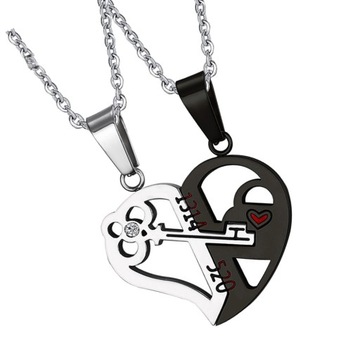 NASZYJNIKI KLUCZOWA PARA PATCHWORKÓW