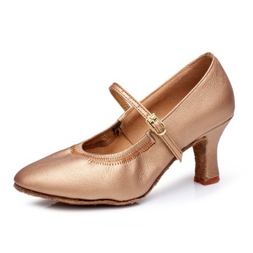 Buty do Tańca Standard Taneczne Cieliste 5CM R.41
