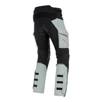 Мотоциклетные текстильные брюки REBELHORN RANGE GREY/BLACK/RED БЕСПЛАТНО