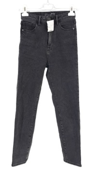 SPODNIE JEANSOWE DAMSKIE STRADIVARIUS 34 MOM SLIM