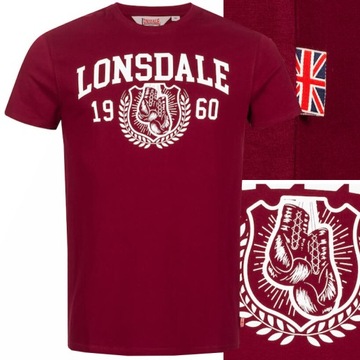 Koszulka t-shirt LONSDALE LONDON STAXIGOE_M